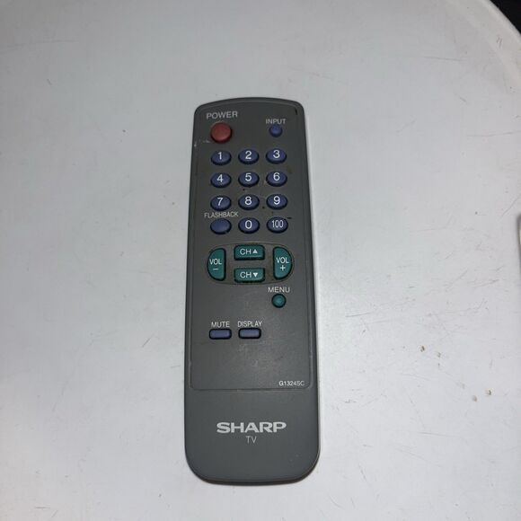 Sharp G1324SA TV Remote Control for 13JM100 13JM150 36RS60 36US50 36US50B (D - Picture 1 of 2